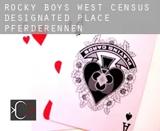 Rocky Boys West  Pferderennen