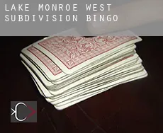 Lake Monroe West Subdivision  Bingo