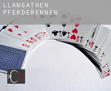 Llangathen  Pferderennen