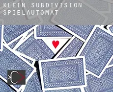 Klein Subdivision  Spielautomat