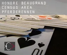Honoré-Beaugrand (census area)  Pferderennen