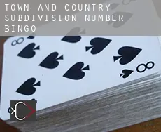 Town and Country Subdivision Number 2  Bingo