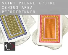 Saint-Pierre-Apôtre (census area)  Pferderennen