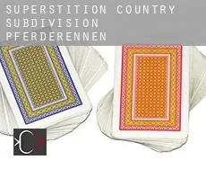 Superstition Country Subdivision  Pferderennen