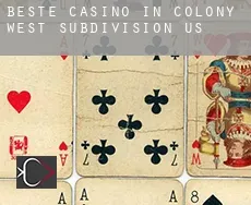 Beste Casino in Colony West Subdivision - Numbers 13, 14 and 15