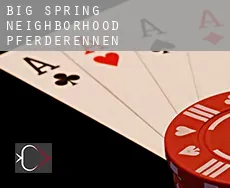 Big Spring Neighborhood  Pferderennen
