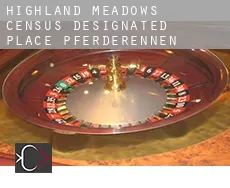 Highland Meadows  Pferderennen