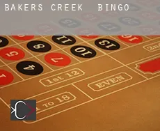 Bakers Creek  Bingo