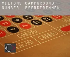 Miltons Campground Number 1 Pferderennen