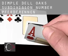 Dimple Dell Oaks Subdivision Number 2 Pferderennen