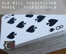 Old Mill Subdivision Phase 1-3  Pferderennen