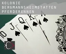 Kolonie Bergmannsheimstätten Pferderennen
